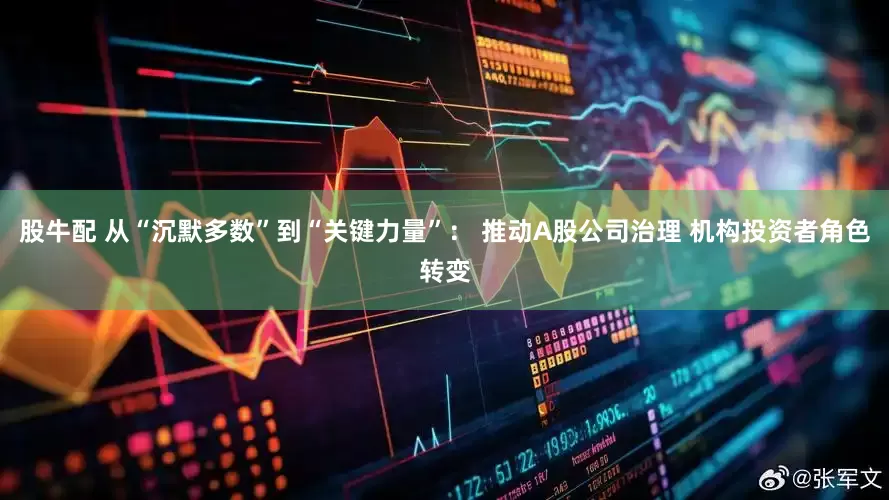 股牛配 从“沉默多数”到“关键力量”： 推动A股公司治理 机构投资者角色转变